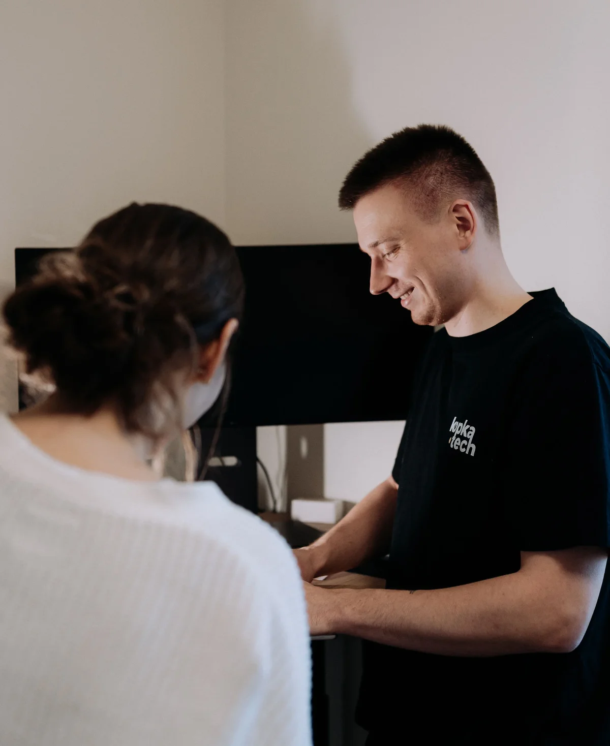 Kopka Tech team in the office